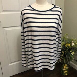Kiara Long Sleeve‎ Stripe Pullover